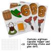 18pcs Glitter Beer Dessert Cupcake Topper Pick for Oktoberfest German Beer Theme Decorations Men Women Happy Birthday Party Decor Supplies view 3