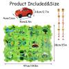 Niville Puzzle Racer Kids Car Track Set with Cars Puzzle Racer Car Track Set for 3-8 Year Old Best Holidays&Birthday Gifts for Kid Boys and Girls (25PCS Land) view 2