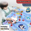 Niville Puzzle Racer Kids Car Track Set with Cars Puzzle Racer Car Track Set for 3-8 Year Old Best Holidays&Birthday Gifts for Kid Boys and Girls (25PCS Land) view 4
