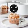 18pcs Glitter Detective Suspect Dessert Cupcake Topper Pick for Mystery Crime Evidence Clue Theme Decor Supplies Woman Man Happy Birthday Party Decoration set view 2