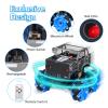 360 Rotating RC Car Soldering Kit, PEMENOL DIY Drifting Robot Car Soldering Practice Projects, for Teens Aged 15+ School Learning STEM Education Present with Color-Printed Manual view 4