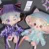 niannyyhouse 20cm Plush Doll Clothes Hoodie Cat Ear Jacket 8in Doll Dressup (Silver) view 3