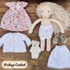 14 Inch Handmade Waldorf Doll Baby - Soft Interactive Textile Doll for Toddlers 1-3, Perfect for Christmas or Birthday view 4