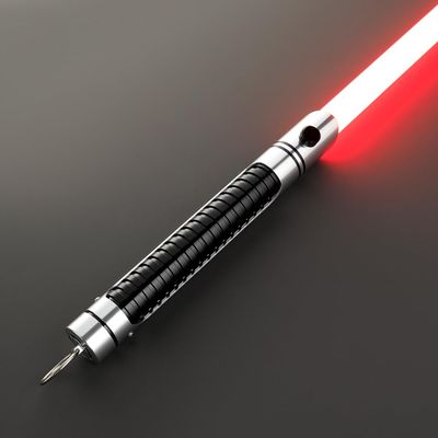 BrickCraftWorks Imperial Knight Saber Set of Removable Metal Blade Hilt, 16 Color&34 Sound Fonts, 12 Startup Effects, Motion-Sensing Control Effects