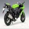 Collection 1:12 for Kawasaki Ninja ZX 10R 2010 Diecast Metal Model Motorcycle Model Collectibles(Orange) view 2