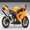 Collection 1:12 for Kawasaki Ninja ZX 10R 2010 Diecast Metal Model Motorcycle Model Collectibles(Orange) view 3