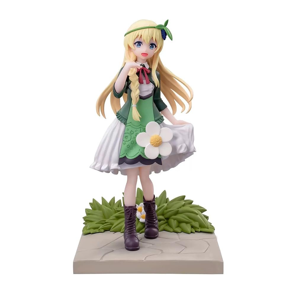 MABAIUDE an Explosion on This Wonderful World Figure Belzerg Stylish Sword Iris Figure, 18cm Anime Action Figure Statue Model Handmade Collectible Gifts for Fans