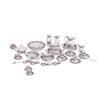 40Pcs 12th Dollhouse Miniature Dining Ware Porcelain Tea Set view 1