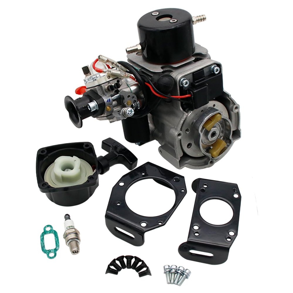 FLMLF Rc Boat 2-Stroke 29cc Engine for Racing Boats Zenoah Rcmk QJ Marine Engines G290PUM