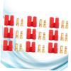 10 Sets 3.5mm Gold Plated Banana Connectors with Protective Cases view 2