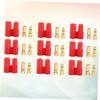 10 Sets 3.5mm Gold Plated Banana Connectors with Protective Cases view 4