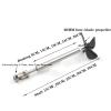 RC Boat 5mm Boat Shaft Assembly with 60mm 4-Blade Propeller, Stainless Steel Axle & Nylon Blade for RC Model Boats(15CM/9CM,8mm) view 2