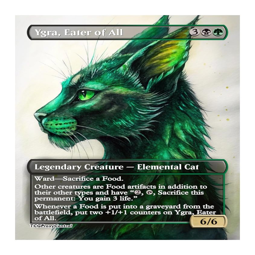 4x | Ygra, Eater of All | Anime | Full Art | Foil or Non-Foil (Foil)