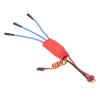 30A Brushless Electronic Speed Controller Drone ESC T Plug for FPV F450 Mini Quadcopter Drone 5.6V-12.6V Overvoltage Overheat for RC Fixed Wing Aircraft view 1