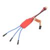 30A Brushless Electronic Speed Controller Drone ESC T Plug for FPV F450 Mini Quadcopter Drone 5.6V-12.6V Overvoltage Overheat for RC Fixed Wing Aircraft view 2