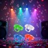 Fansoftiks 4Pcs LED Parties Finger Ring Props for Men Women Party Favor Halloween Raves Concert Shows Parties Supplies Decorations view 3