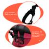 MOBUTOFU 4pcs Stroller Hooks Stroller Hangers Rotatable Hanging Hooks for Mom Pram Boy Girl Travel view 2