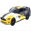 2018 GT #38 White and Matt Black with Yellow Graphics GT Racing Series 1/24 Diecast Model Car by Motormax 73911 view 1