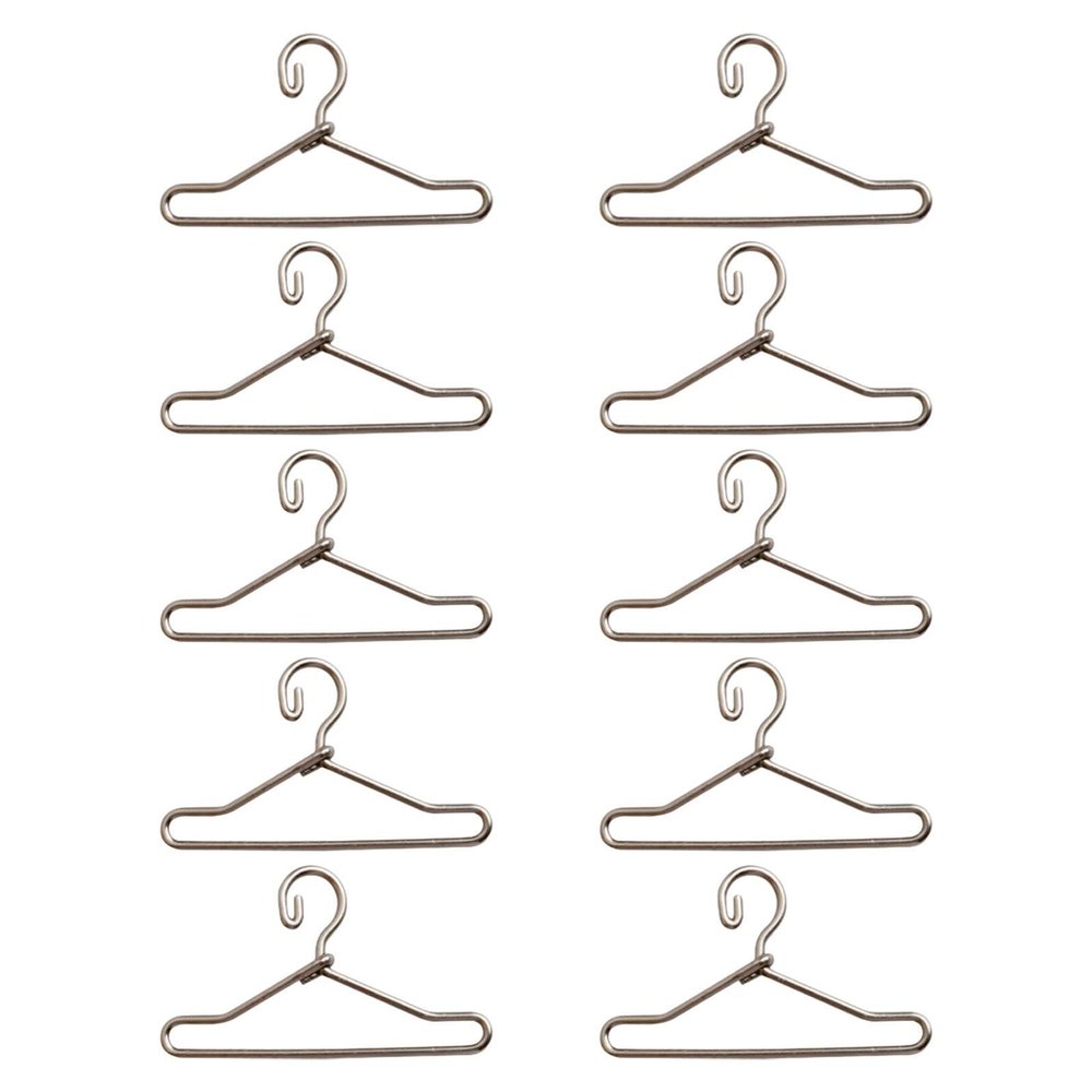 Doll Clothing Rack Set for Miniature Dolls, M