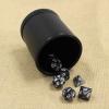 GMBYLBY Dices Game Props Dices Shake Container PU Leather Supplies Dices Cup Bracket Roll The Dices Board Game Cup Containers view 4