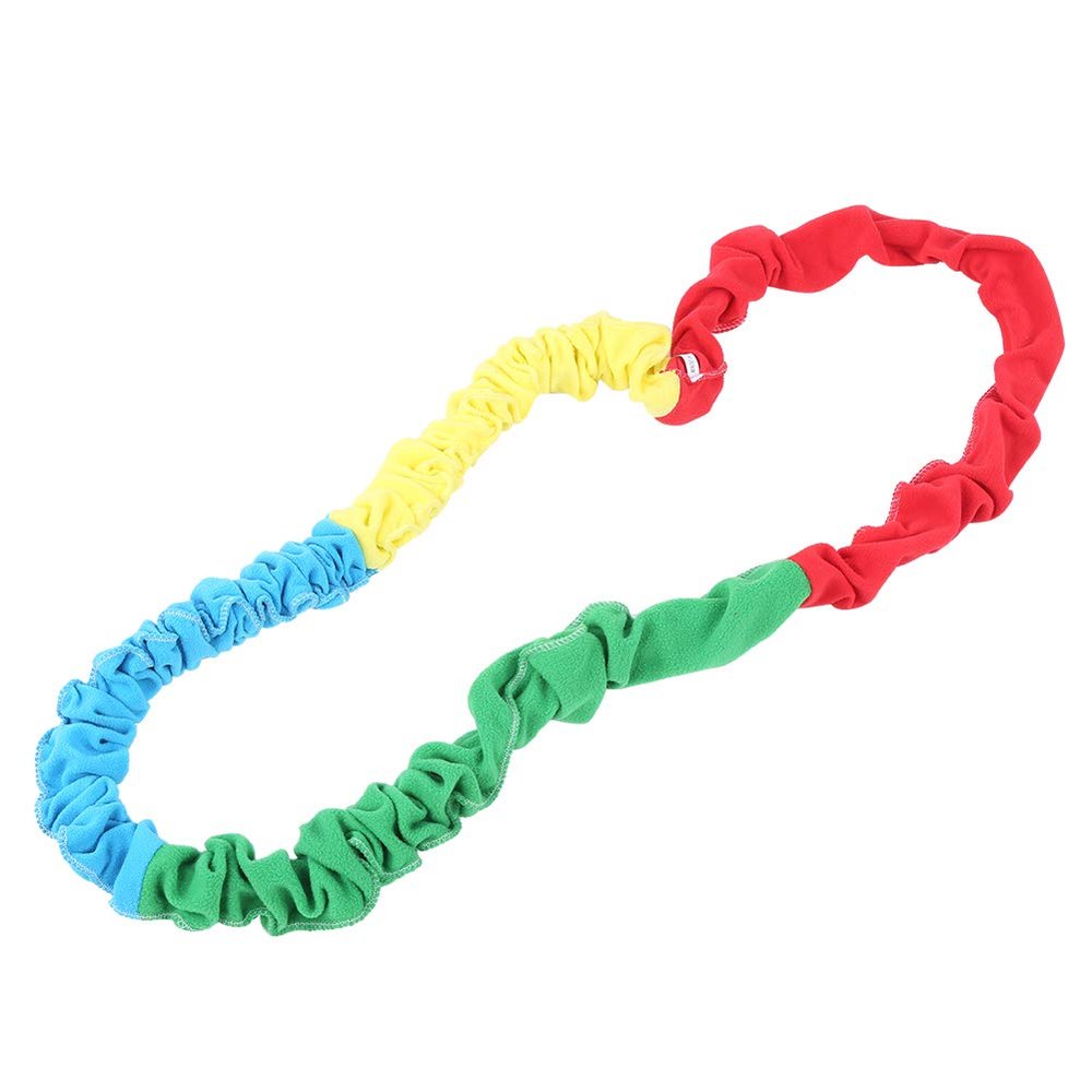 Alomejor Colourful Elastic Tension Rope with Plush and Rubber Tube Material for Children, Visual Training Game