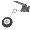 ibasenice Tail Wheel Assembly for Rc Electric Airplane Easy to Install and Gear for Models Under Reliable Replacement Parts for DIY Aircraft and Toy Planes view 3