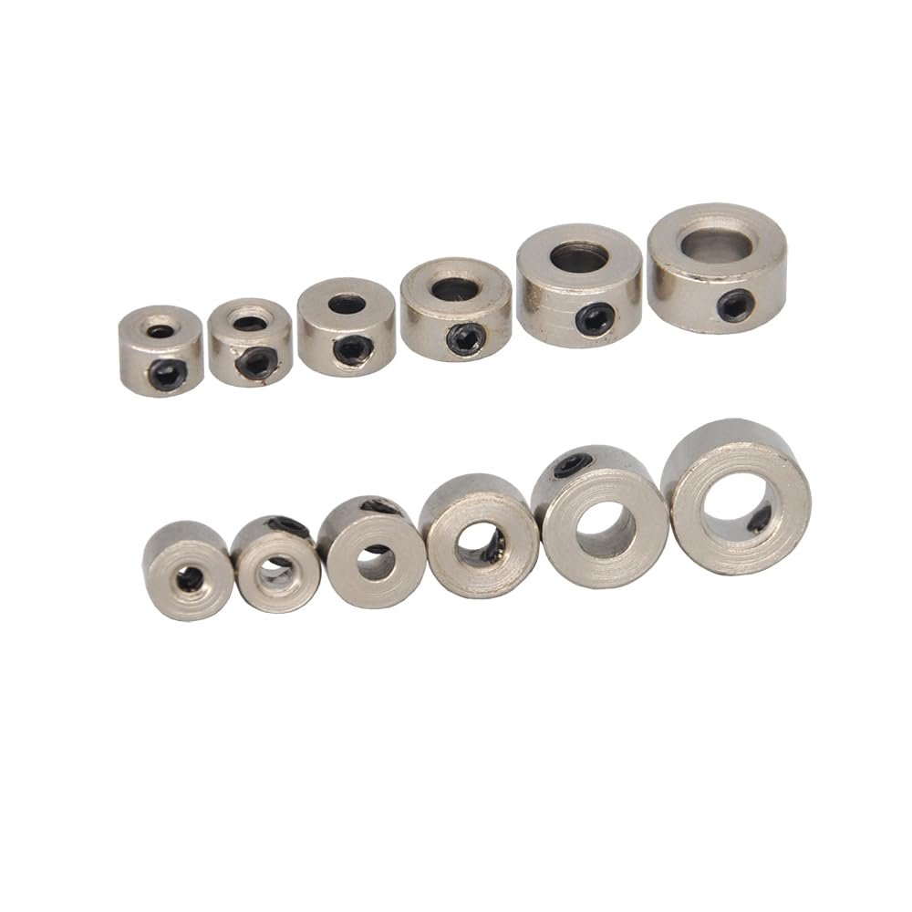 10PCS Metal Wheel Lock Collar Shaft Axle Bushing Landing Gear Stopper 1.6/2.1/2.6/3.1/4.1/5.1/6.1/8.1mm for RC Model Parts(10PCS 4.05mm)