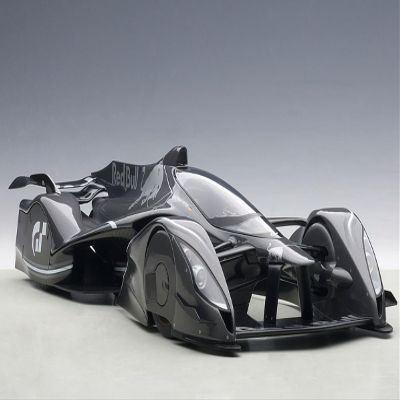 1/18 AUTO Art X2014 Fan Car (Dark Silver Metallic) Composite Model Car - 18116