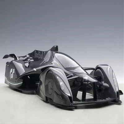 1/18 AUTO Art X2014 Fan Car (Dark Silver Metallic) Composite Model Car - 18116