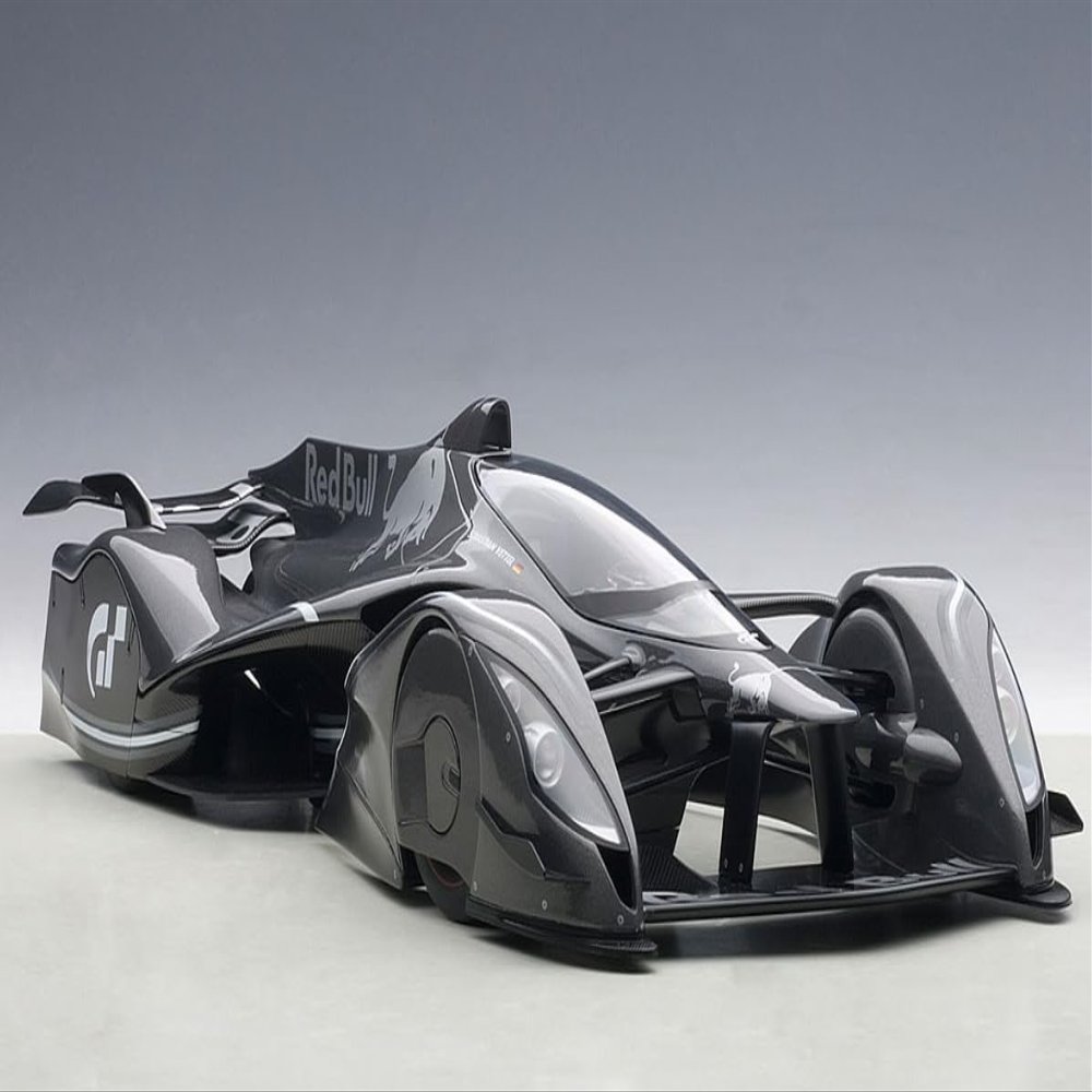 1/18 AUTO Art X2014 Fan Car (Dark Silver Metallic) Composite Model Car - 18116