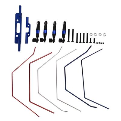 Front and Rear Wide Sway Bar Anti Roll Bar Kit for Tra-xxas for SLA-sh 2WD 1/10 RC Car Upgrade Parts