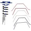 Front and Rear Wide Sway Bar Anti Roll Bar Kit for Tra-xxas for SLA-sh 2WD 1/10 RC Car Upgrade Parts view 2