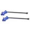 2Pcs Metal Front Rear Drive Shaft CVD for Tra-xxas for X-Maxx for XMA-XX 6S 8S 1/5 for Mon-Ster Truck RC Car Upgrade Parts view 4