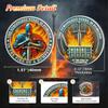 10PCS Knight Dumpster Fire Challenge Coin - The Strongest Steel is Forged Dumpster Fire Coin - Funny Desk Accessories for Work - Hilarious Coworker Go Away Token - Inspirational Gifts for Men Women view 3