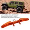 RC Car Rear Bumper,RC Metal Bumper with Tow Hook for AXIAL SCX6 4 Wheel Driver 1/6 Remote Control Vehicles (Orange) view 4