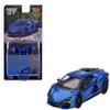 1:64 Scale Diecast Model Car Compatible with Lamborghini Revuelto Blu Eleos Limited Edition By MINI GT MGT00748 view 1