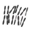 AYDCMC 8 Pairs CW/CCW Propeller Props Blade Compatible with RC 60mm Racing Drone Quadcopter Aircraft UAV Spare Parts Accessories Component Replacement Blades(Black) view 1