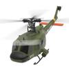 Aetheria Remote Control Helicopter F07 UH-1 Huey RC Helicopter Model with Optical Flow Positioning, 2.4G 6CH Brushless Direct-Drive 3D/6G Flybarless Aircraft for Adult Gift Christmas - RTF view 3