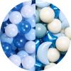 GOGOSO 200pcs Shape Ball Pit Balls Blue view 1