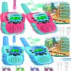 Vvinca Toys for Ages 5-7 Boys Girls 3 KM Long Range 22 Channels 2 Way Rechargeable Kids Walkie Talkie view 1
