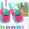 Vvinca Toys for Ages 5-7 Boys Girls 3 KM Long Range 22 Channels 2 Way Rechargeable Kids Walkie Talkie view 2