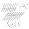 KITQLPG 16Pcs/4set Compatible with HUBSAN X4 Desire Drone H502S H502E H507A H216A Drone Quadcopter Propellers Blade view 2