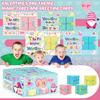 28 Pack Valentines Day Gifts for Kids, 4 Color Infinity Cubes with Valentines Gift Cards for Boys Girls School Classroom Exchange Prize, Valentines Party Favors Toys view 3