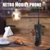 Retro Cell Phone Template, Sturdy Iron Material Delicate Craftsmanship Old Fashioned Mobile Phone Template for Photography Props Home Decor(White) (Black) view 2
