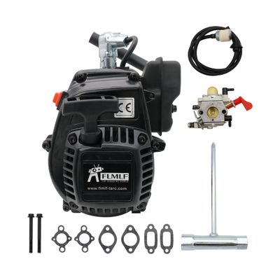 FLMLF 27CC 2-Stroke 4 Bolt Engine for 1/5 HPI ROVAN Baja 5B 5T 5SC Losi 5IVE T FG GoPed RedCat ChongYang Toy RC CAR Parts