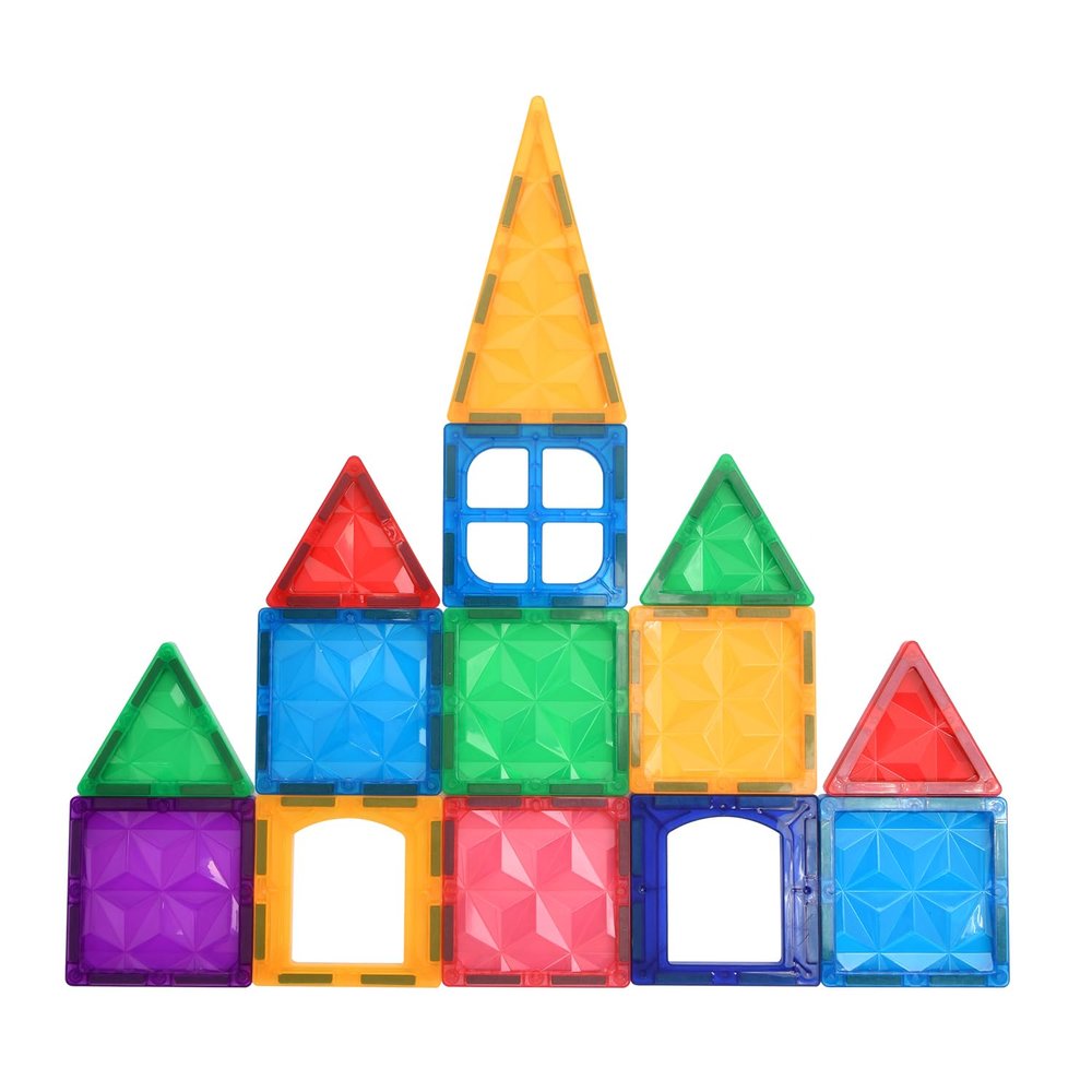 AFUNX 102PCS Diamond Magnetic Building Block Toys Kits, STEM Construction Building Toy Gifts for Kids, Perfect Educational Learning Gifts for Boys and Girls