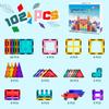 AFUNX 102PCS Diamond Magnetic Building Block Toys Kits, STEM Construction Building Toy Gifts for Kids, Perfect Educational Learning Gifts for Boys and Girls view 2