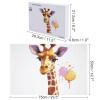 1000 PCS Jigsaw Puzzles Giraffe Wooden Puzzle Personalized Picture Puzzle Family Decoration Puzzles for Adults Challenging Puzzle Family Wedding Graduation Present view 2