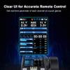MEUS RACING ME-10B RC Transmitter 10 Channels 2.4GHz and Receiver with Coach Mode for 1/8 1/10 1/18 1/24 RC Crawler Car Boat TRX4 TRX4M SCX10 SCX24 Upgrades Parts (Orange) view 4