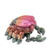 Articulating 3D Printed Cyber Crab Box - Unique Storage Box with Movable Joints | Futuristic Desk Organizer (Rainbow) view 1